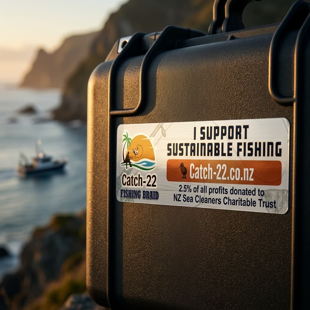 Catch-22 Sustainable Fishing Bumper Sticker